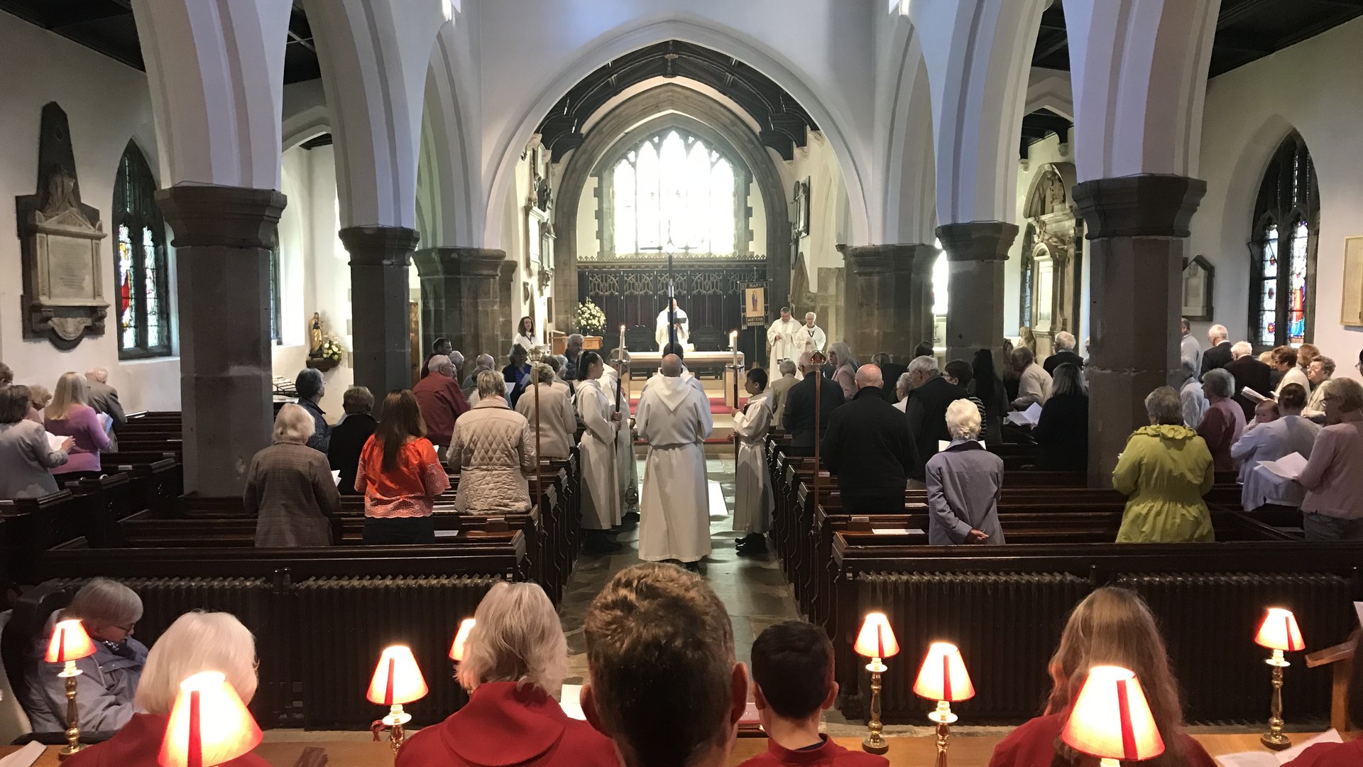 A service at St Mary's Church